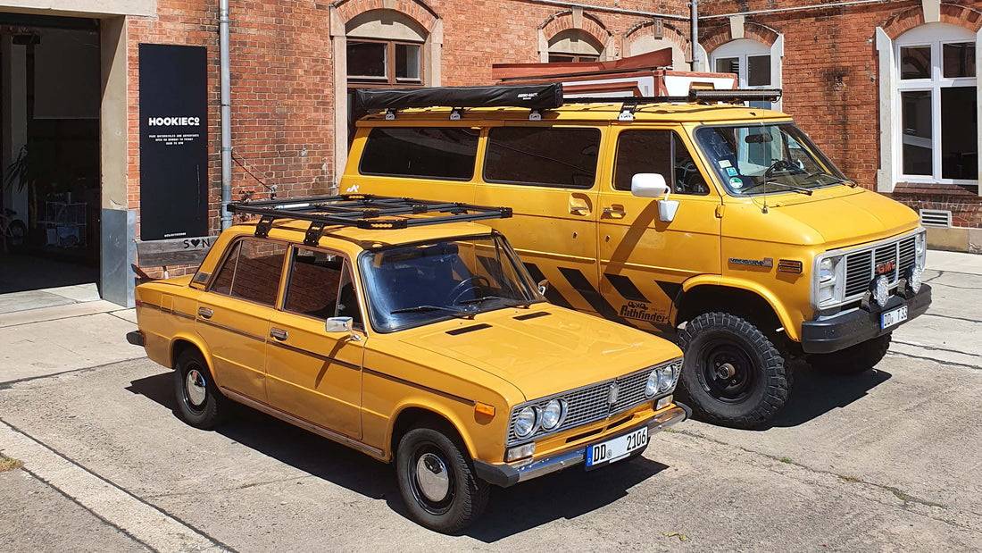 Kelsang and his Lada 2106