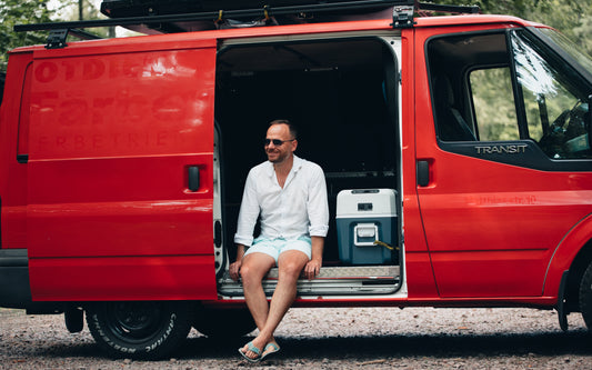 Tino and his Ford Transit