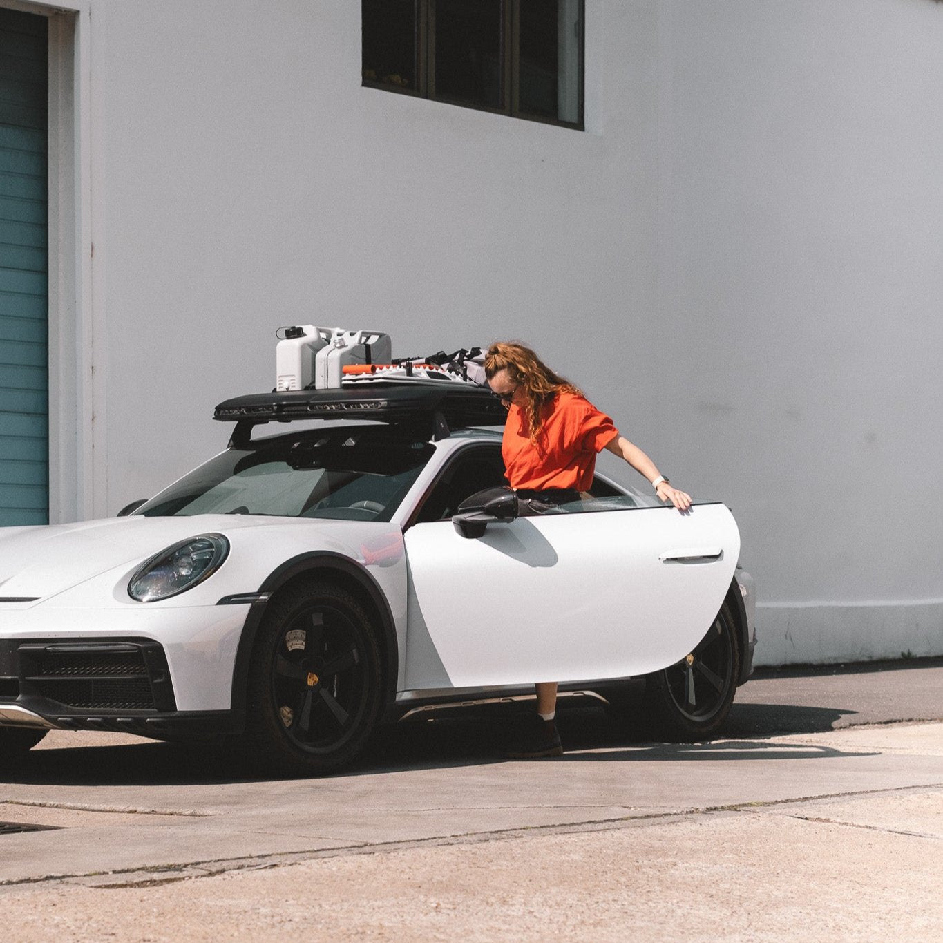 DOT Roof Rack Panel for Porsche Dakar