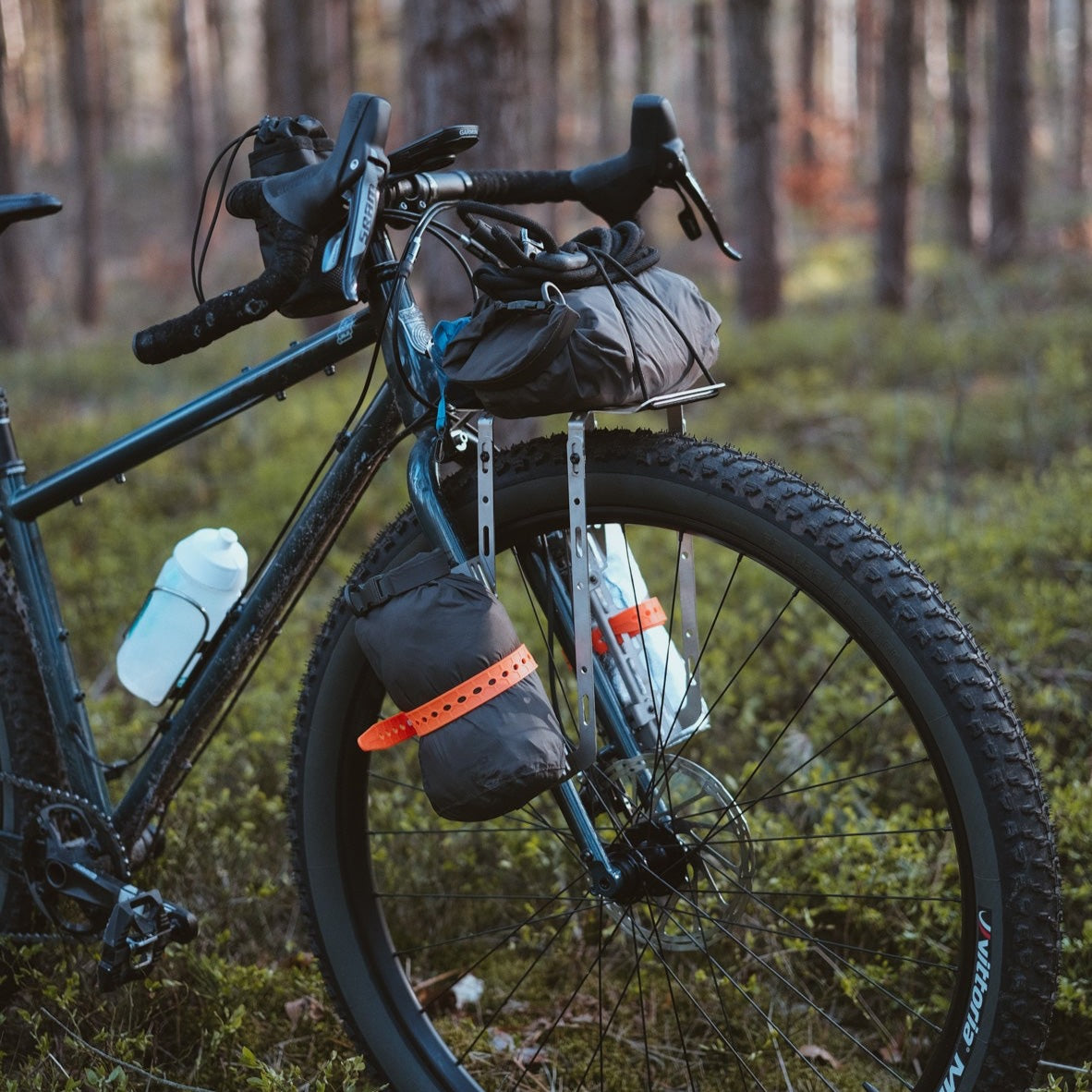 Gravel bike front rack online