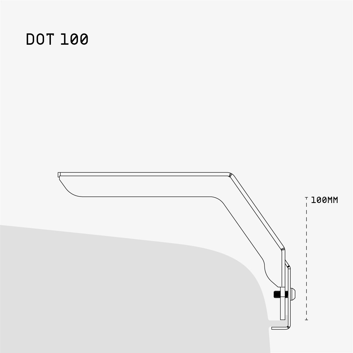 DOT MULI 100-200 Guttermount Kit Small