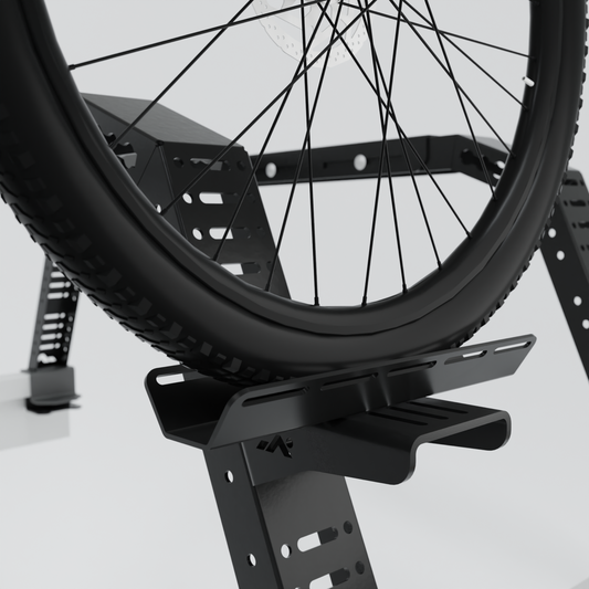 Rendering of DOT bicycle mount for pick up trucks