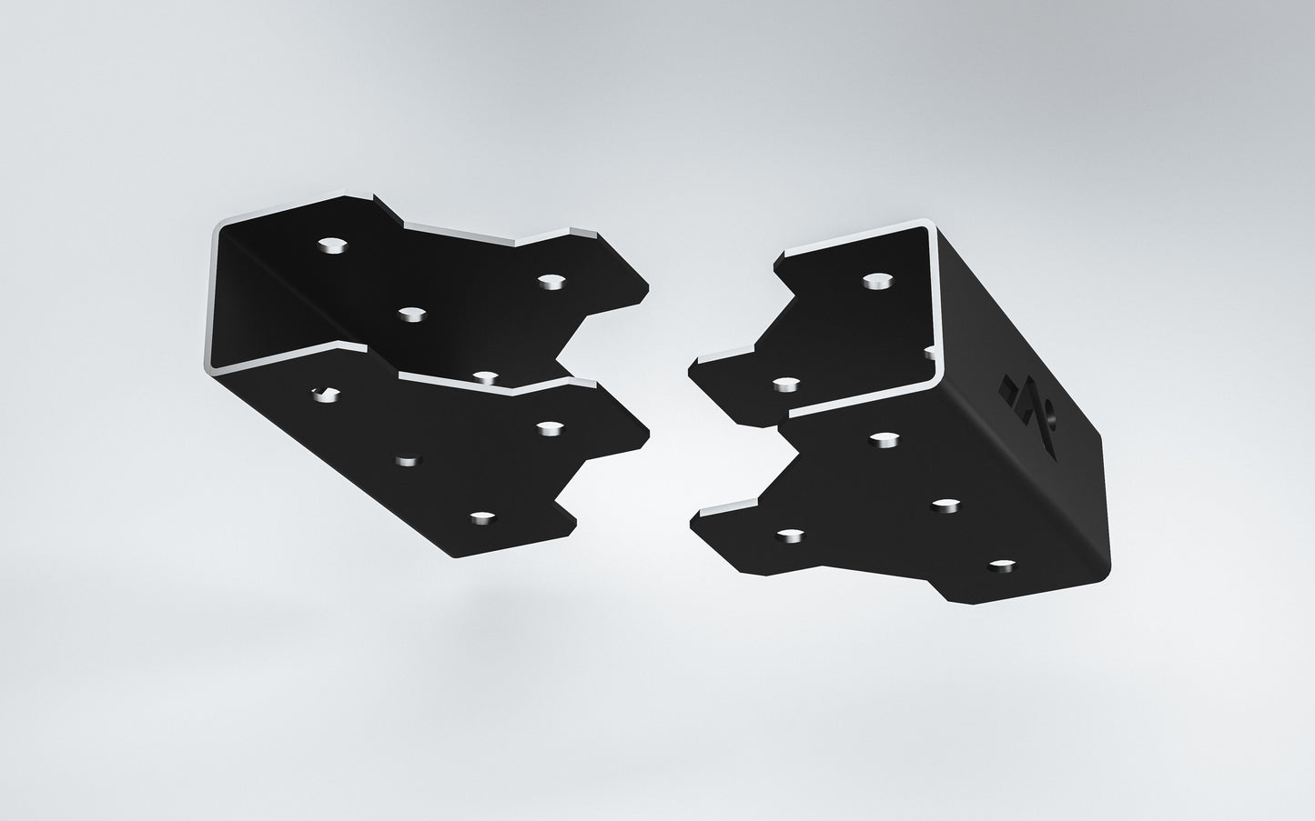 Rendering of one pair of DOT u-brackets